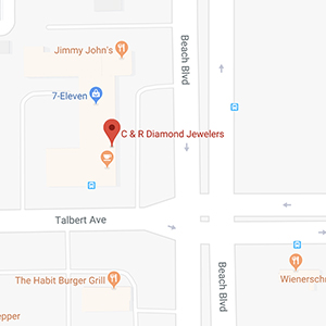Google Map to C & R Jewelers